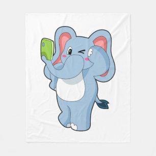 Couverture Polaire Elephant Mobile