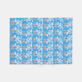 Couverture Polaire Éléphant Volant  (Devant (Horizontal))