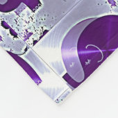 Couverture Polaire Eléphants de sensibilisation à la maladie d'Alzhei (Coin)