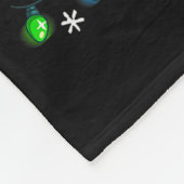 Couverture Polaire Elf Family Christmas Matching Pajamas Xmas Elf Squ (Coin)