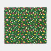 Couverture Polaire Elf le Motif Candy de cinéma (Devant (Horizontal))