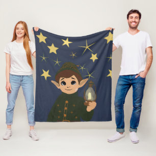 Couverture Polaire Elf Watcher Starry Night Fleece Blanket