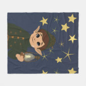 Couverture Polaire Elf Watcher Starry Night Fleece Blanket (Devant (Horizontal))