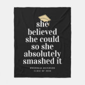 Couverture Polaire Elle Croyait Qu'Elle Pourrait Être Diplômée (Devant)