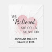 Couverture Polaire Elle croyait qu'elle pouvait faire son diplôme (Devant)