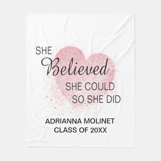 Couverture Polaire Elle croyait qu'elle pouvait faire son diplôme (Devant)