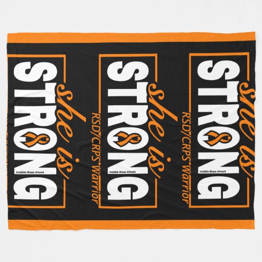 COUVERTURE POLAIRE ELLE EST FORTE...RSD/CRPS (Devant (Horizontal))