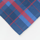 Couverture Polaire Elliott Crest et Tartan (Coin)