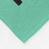 Couverture Polaire Elmo Alphabet | K Orange (Coin)