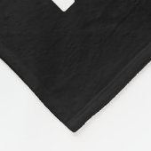Couverture Polaire Elmo Alphabet | M pourpre (Coin)