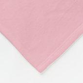 Couverture Polaire Elmo Alphabet | U violet (Coin)