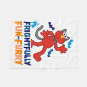 Couverture Polaire Elmo | Amusant et fureur (Devant (Horizontal))
