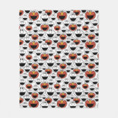 Couverture Polaire Elmo Color Pop Face Pattern (Devant)