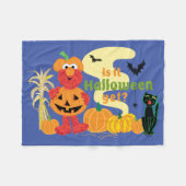 Couverture Polaire Elmo | Est-ce encore Halloween ? (Devant (Horizontal))