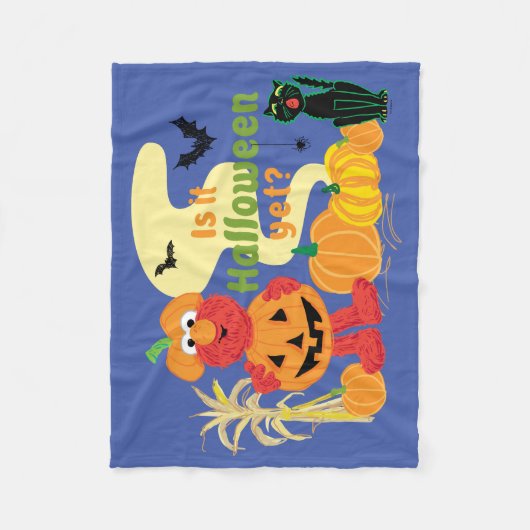 Couverture Polaire Elmo | Est-ce encore Halloween ? (Devant)