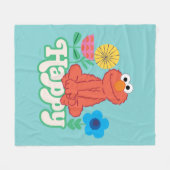 Couverture Polaire Elmo Happy ! (Devant (Horizontal))