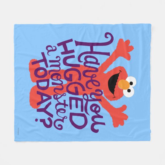 Couverture Polaire Elmo Hugging (Devant (Horizontal))