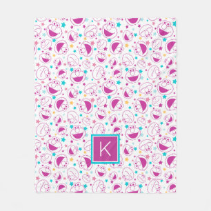 Couverture Polaire Elmo   Motif Sweet & Cute Star   Monogramme