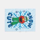 Couverture Polaire Elmo Neige Mignon (Devant (Horizontal))