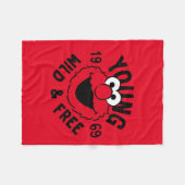 Couverture Polaire Elmo Skate Logo - Young, Wild & Free 1969 (Devant (Horizontal))