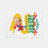 Couverture Polaire Elmo & Tango | Furry Friends Forever (Devant (Horizontal))