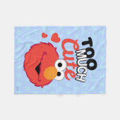 Couverture Polaire Elmo trop mignon (Devant (Horizontal))
