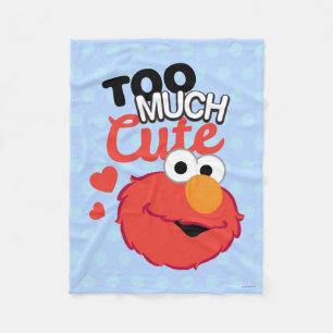 Couverture Polaire Elmo trop mignon