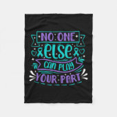 Couverture Polaire Else Can Play Your Part Premium  (Devant)