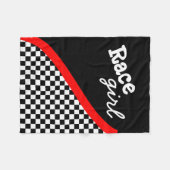 Couverture Polaire Emballage de l'ouatine Checkered Blanet de drapeau (Devant (Horizontal))