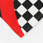 Couverture Polaire Emballage de l'ouatine Checkered Blanet de drapeau (Coin)