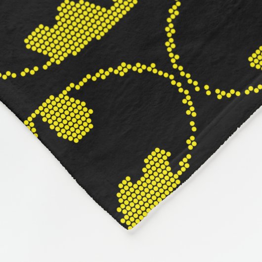 Couverture Polaire Emblème de chauve-souris Lite (Coin)