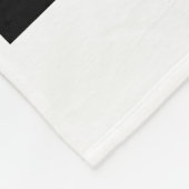 Couverture Polaire Emblème du drapeau breton (Coin)