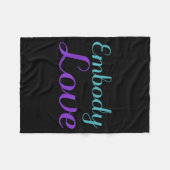 Couverture Polaire Embody Love Prevention Artwork (Devant (Horizontal))
