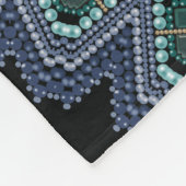 Couverture Polaire Embroidered beads (Coin)