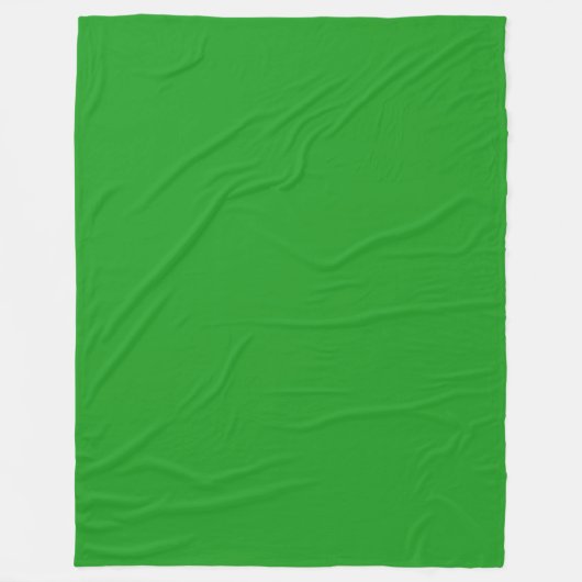 Couverture Polaire Emerald Green (Devant)