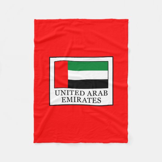 Couverture Polaire Émirats arabes unis (Devant)