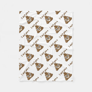 Couverture Polaire Emoji donnent un Poo