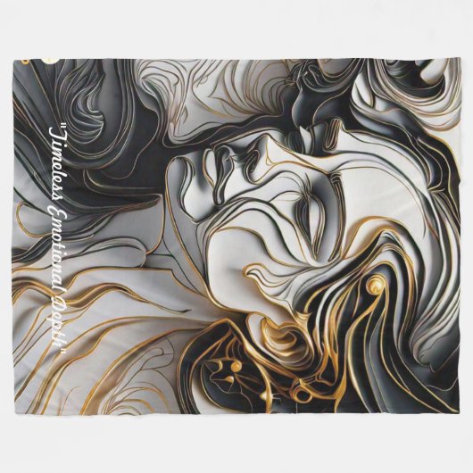 Couverture Polaire "Emotional Art Forms" (Devant (Horizontal))