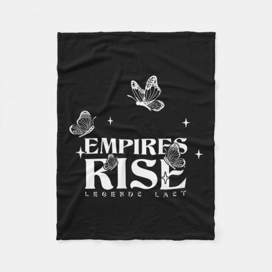 Couverture Polaire Empires Rise Legend Dernier modèle papillon Q (Devant)