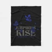 Couverture Polaire Empires Rise Legend Dernier modèle papillon Q (Devant)