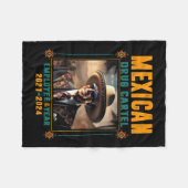 Couverture Polaire Employé De L'Année Du Cartel Mexicain - Biden (Devant (Horizontal))