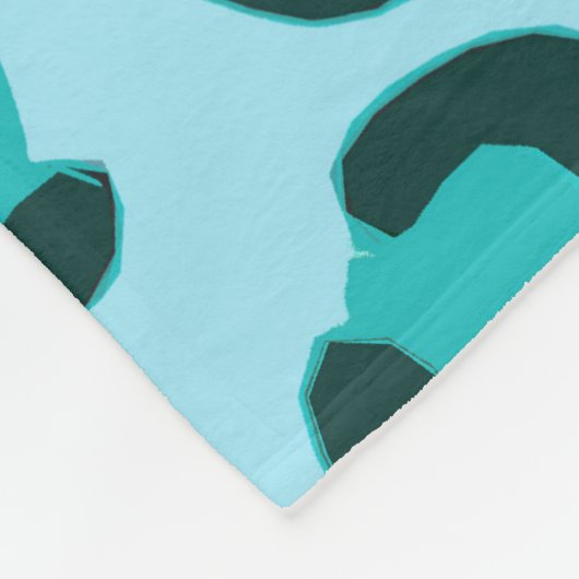 Couverture Polaire Empreinte de léopard (Coin)