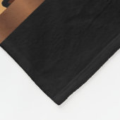 Couverture Polaire Empreinte de léopard animal chic élégant (Coin)