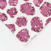 Couverture Polaire Empreinte de léopard de la Parties scintillant de (Coin)