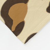 Couverture Polaire Empreinte de léopard mignon (Coin)