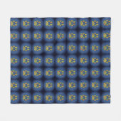 Couverture Polaire Empreinte de patte (Devant (Horizontal))