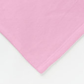 Couverture Polaire Empreinte florale victorienne (Coin)