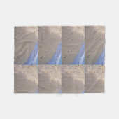 Couverture Polaire Empreintes de pas (Devant (Horizontal))