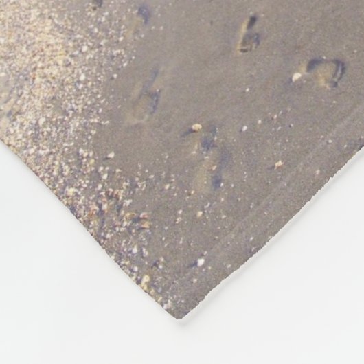 Couverture Polaire Empreintes de pas (Coin)