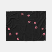 Couverture Polaire Empreintes de pattes (Devant (Horizontal))